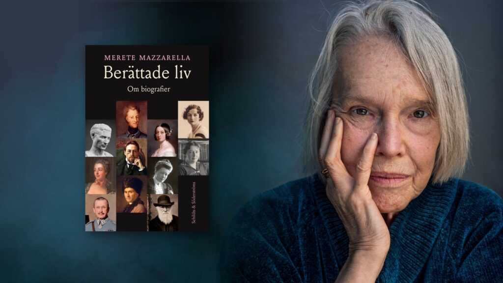 Merete Mazzarellas nya bok handlar om biografier.